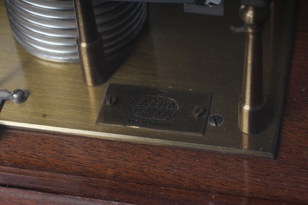 A MAHOGANY CASED BAROGRAPH Image