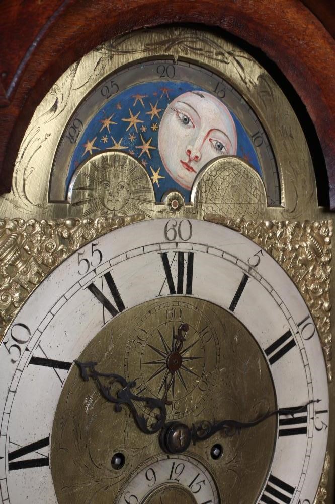 AN OAK LONGCASE SIGNED THOMAS BRODRICK KIRTON Image