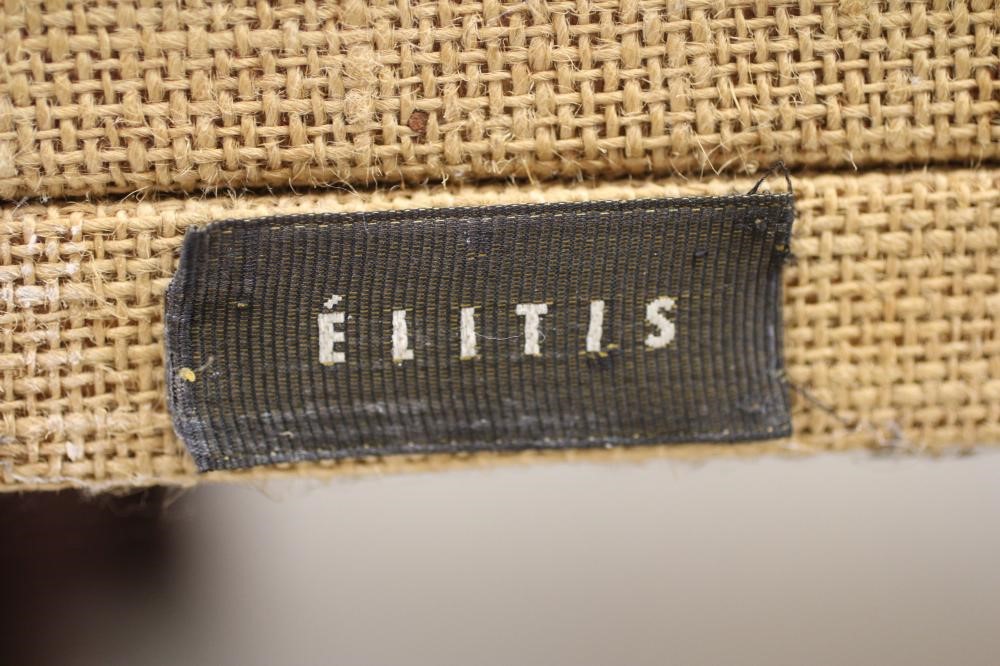 PHILIPPE DELZERS FOR ELITIS - A CROCODILE LEATHER CABINET Image