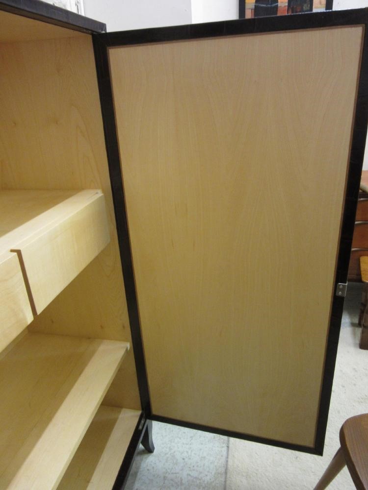 PHILIPPE DELZERS FOR ELITIS - A CROCODILE LEATHER CABINET Image