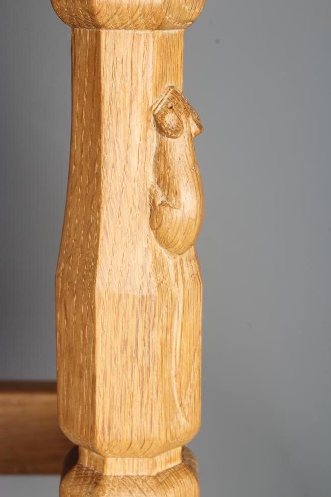 ROBERT THOMPSON - AN OAK SMALL OCCASIONAL TABLE Image