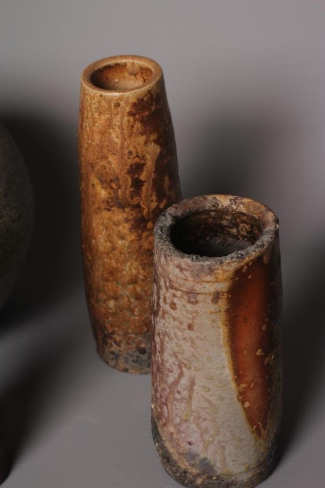 A BIZEN STONEWARE TALL EWER Image