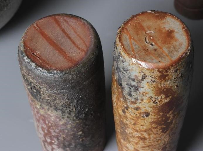 A BIZEN STONEWARE TALL EWER Image
