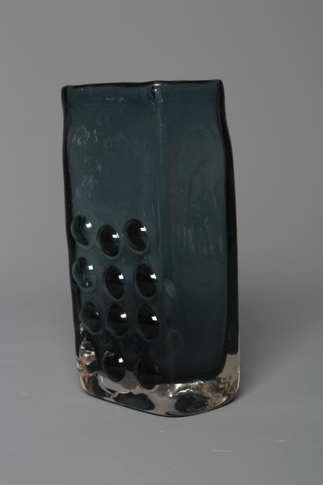 GEOFFREY BAXTER FOR WHITEFRIARS - AN INDIGO MOBILE PHONE VASE, shape 9670, 6 1/2" high (Illustrated) Image