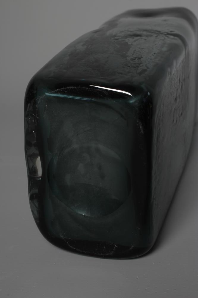 GEOFFREY BAXTER FOR WHITEFRIARS - A LARGE INDIGO NUTS AND BOLTS VASE, shape 9668, 10 1/2" high Image