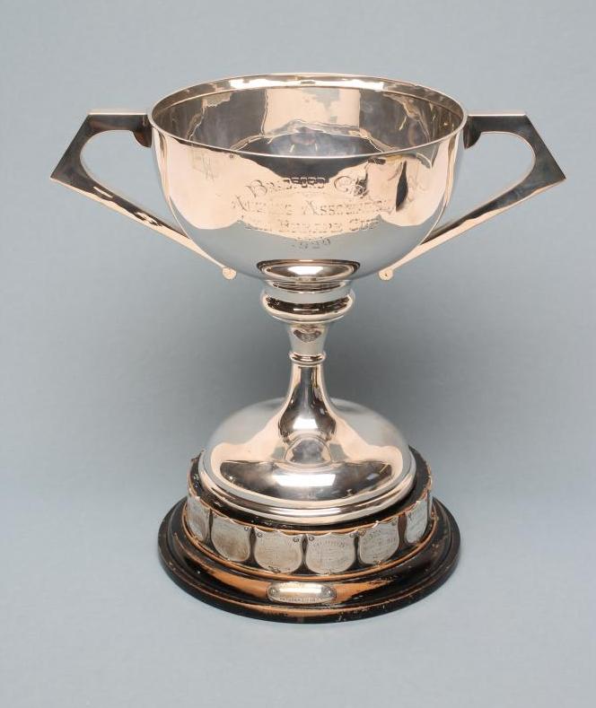 *OF LOCAL AND ANGLING INTEREST - A SILVER TROPHY CUP maker Fattorini & Sons Image