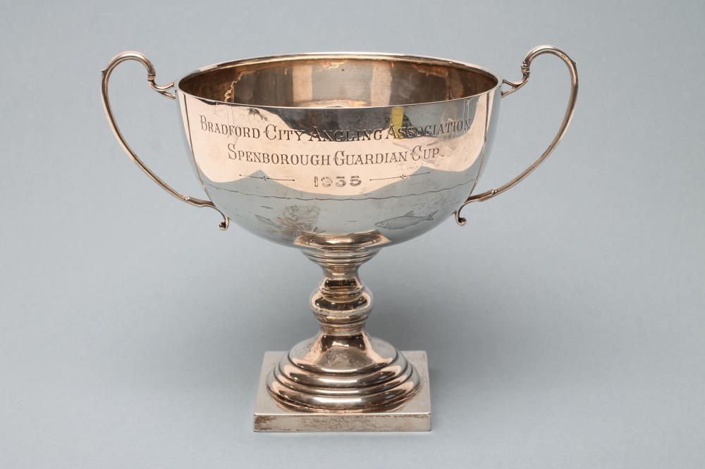OF LOCAL AND ANGLING INTEREST - A SILVER TROPHY CUP Image