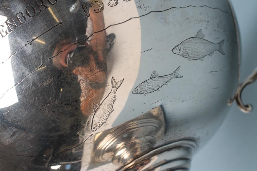OF LOCAL AND ANGLING INTEREST - A SILVER TROPHY CUP Image