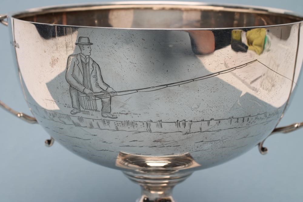 OF LOCAL AND ANGLING INTEREST - A SILVER TROPHY CUP Image