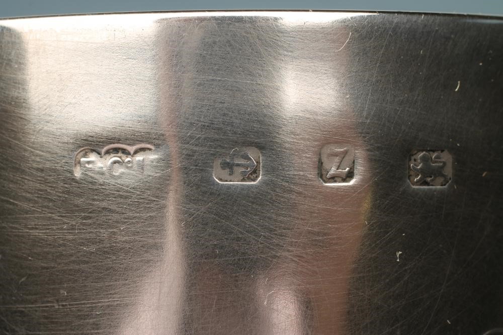 OF VETERAN MOTORCYCLING AND LOCAL INTEREST - A LATE VICTORIAN SILVER TROHPY CUP Image