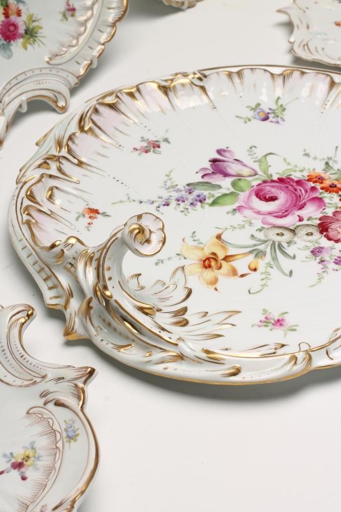 A COMPOSITE DRESDEN PORCELAIN PART SERVICE Image
