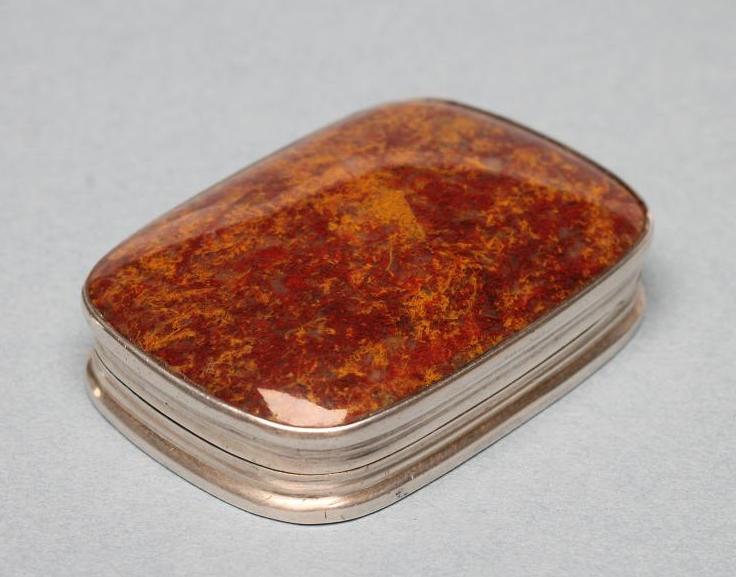 A SCOTTISH SILVER VINAIGRETTE Image