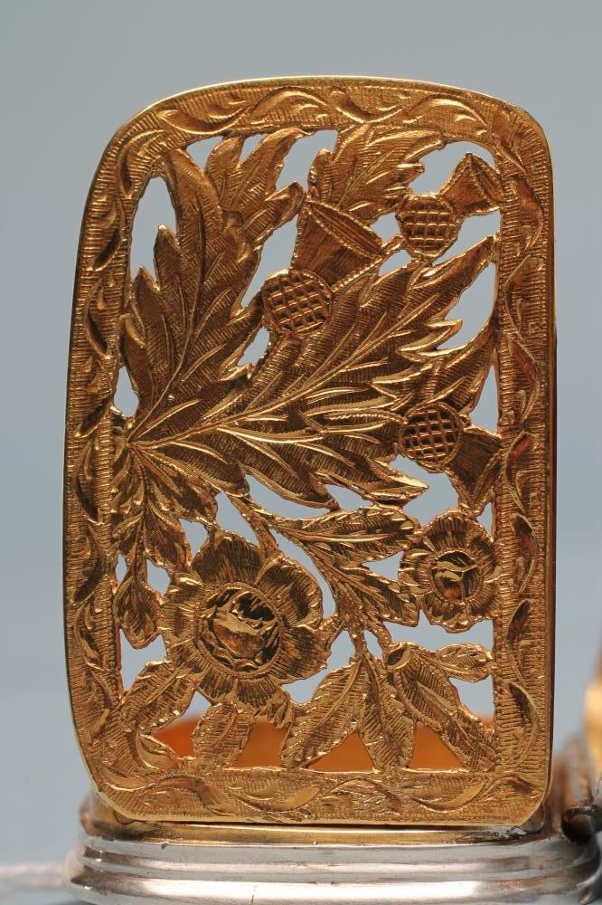 A SCOTTISH SILVER VINAIGRETTE Image