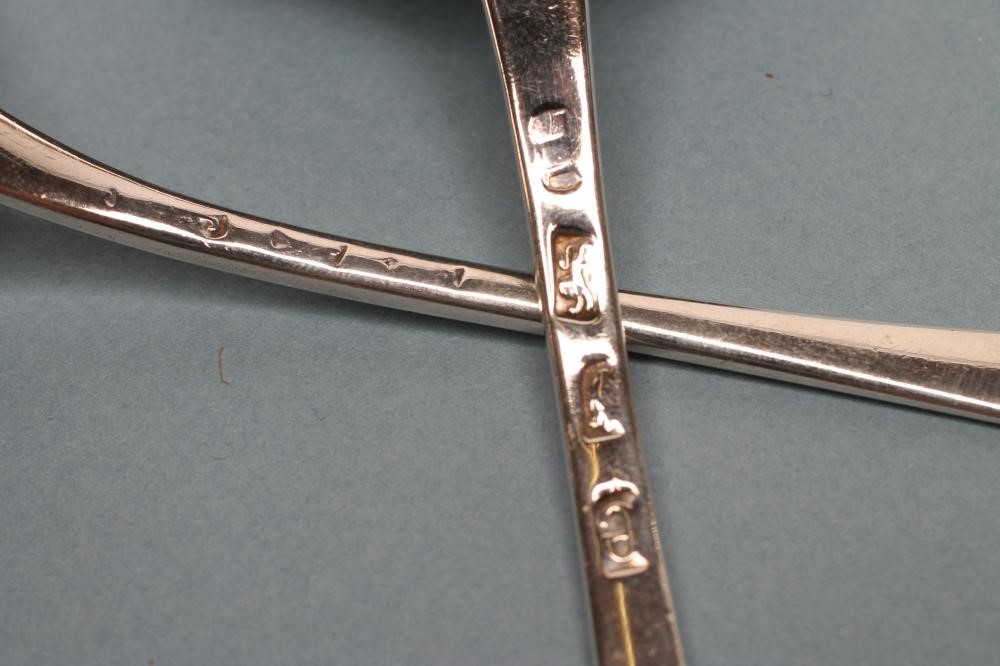 A GEORGE III SILVER SAUCE LADLE Image