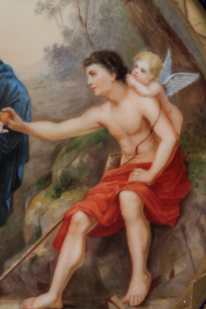 A VIENNA PORCELAIN CABINET PLATE Image