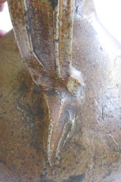 A RHENISH SALTGLAZE STONEWARE BELLARMINE/BARTMANN KRUG Image