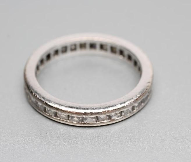A DIAMOND ETERNITY RING Image