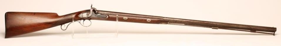A PERCUSSION SPORTING GUN Image
