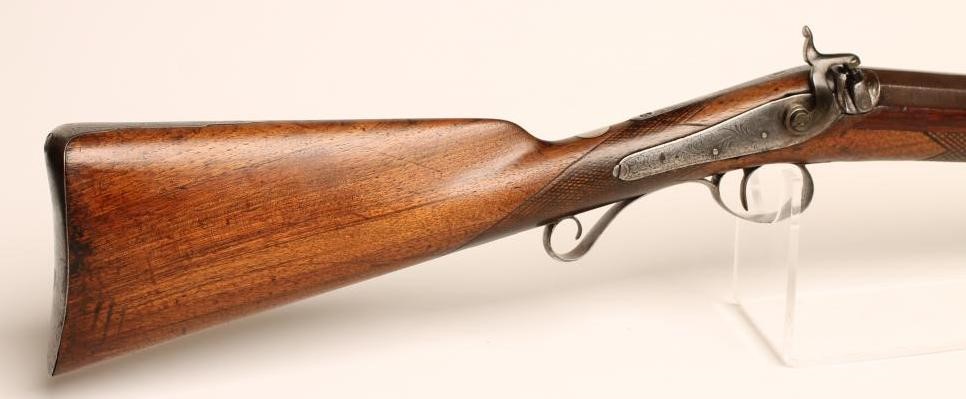 A PERCUSSION SPORTING GUN Image