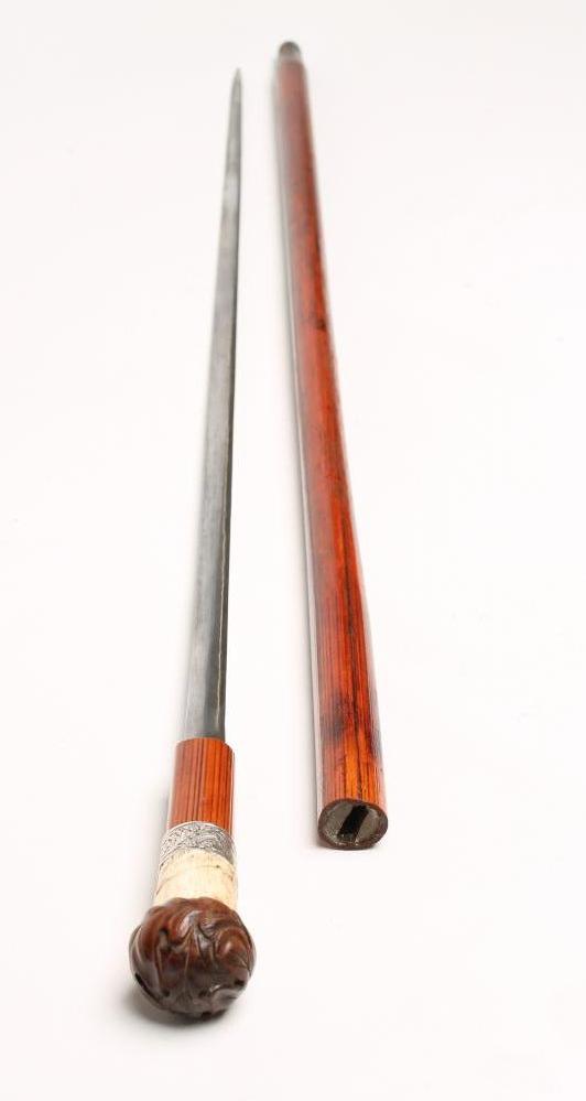 A MALACCA SWORD STICK Image