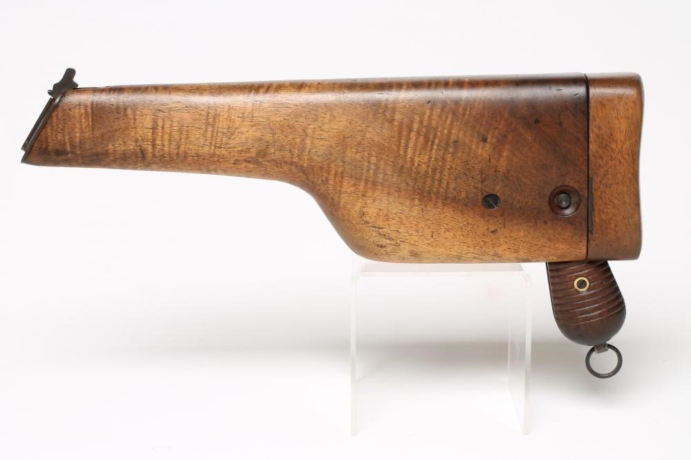 A DEACTIVATED MAUSER BROOM HANDLE PISTOL Image
