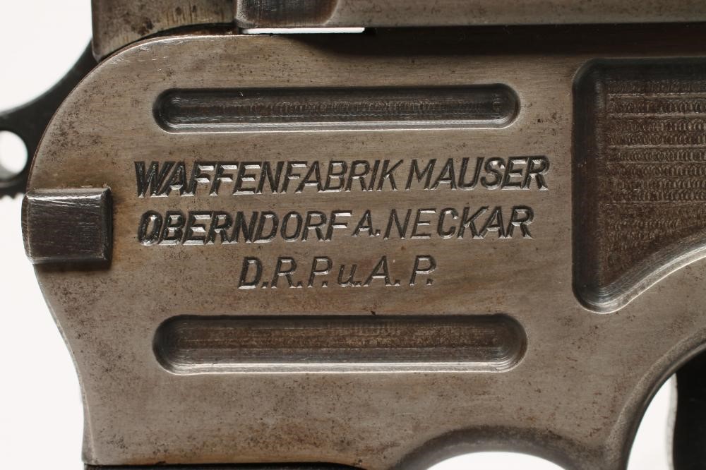 A DEACTIVATED MAUSER BROOM HANDLE PISTOL Image