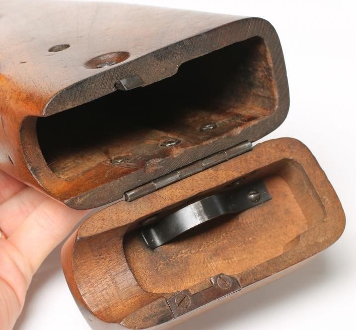 A DEACTIVATED MAUSER BROOM HANDLE PISTOL Image