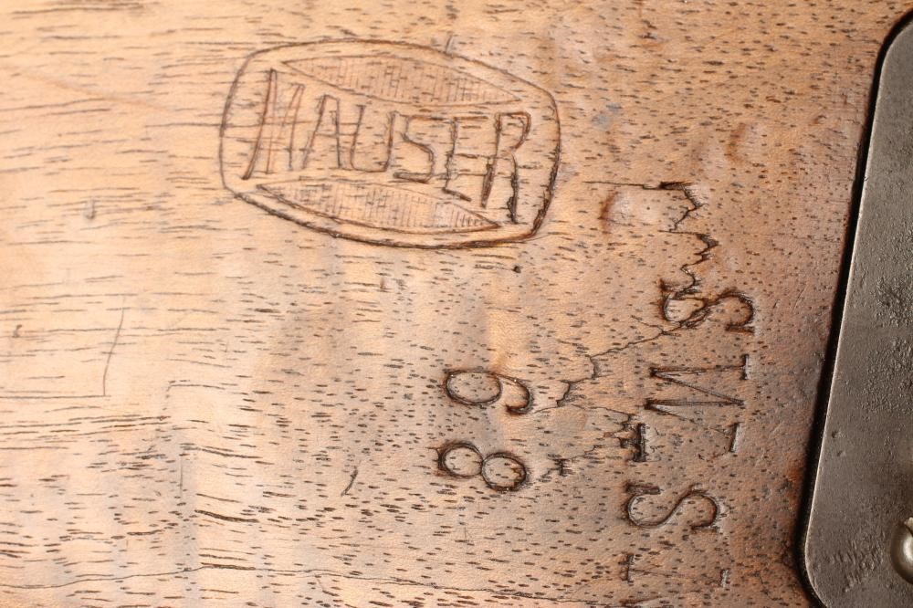 A DEACTIVATED MAUSER BROOM HANDLE PISTOL Image