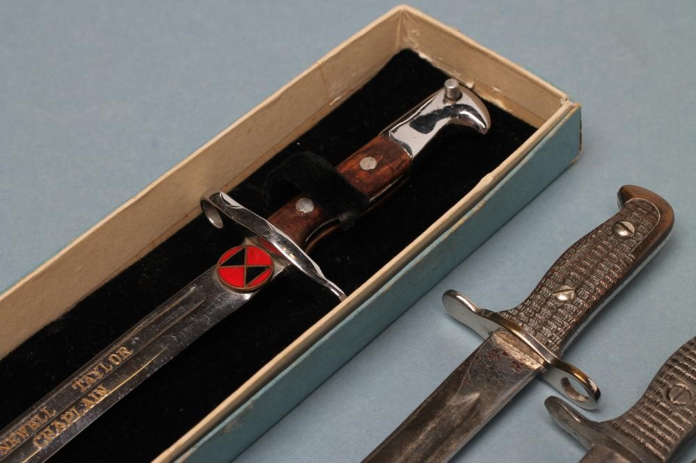 SEVEN AMERICAN LETTER OPENER M.1905 BAYONETS Image