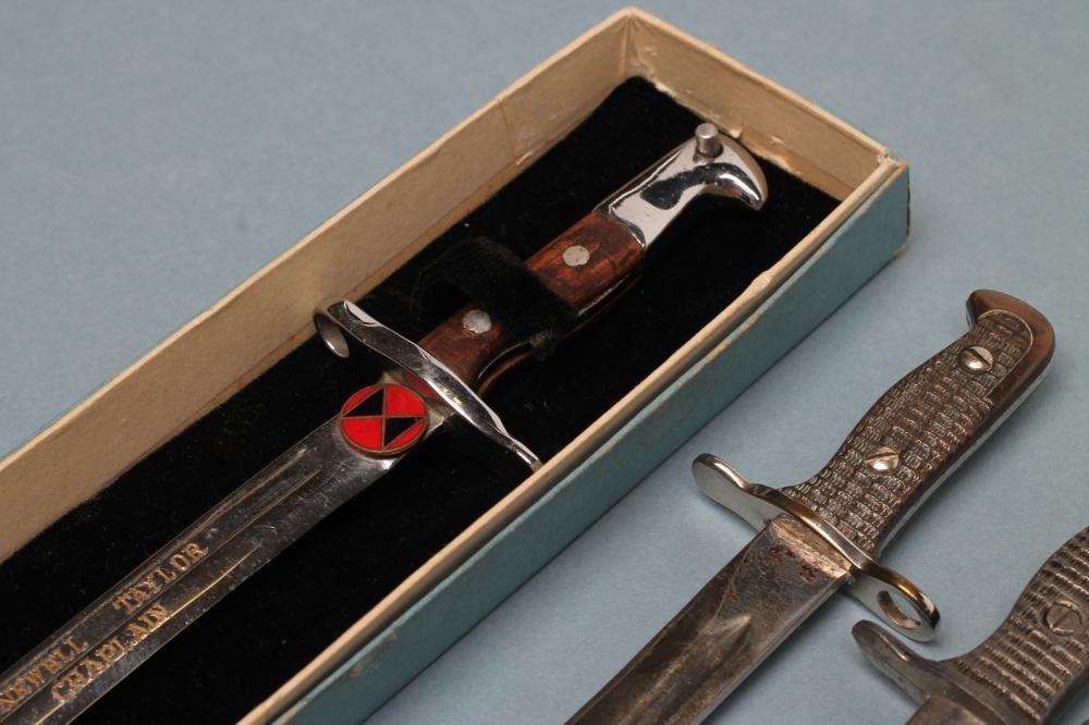 SEVEN AMERICAN LETTER OPENER M.1905 BAYONETS Image