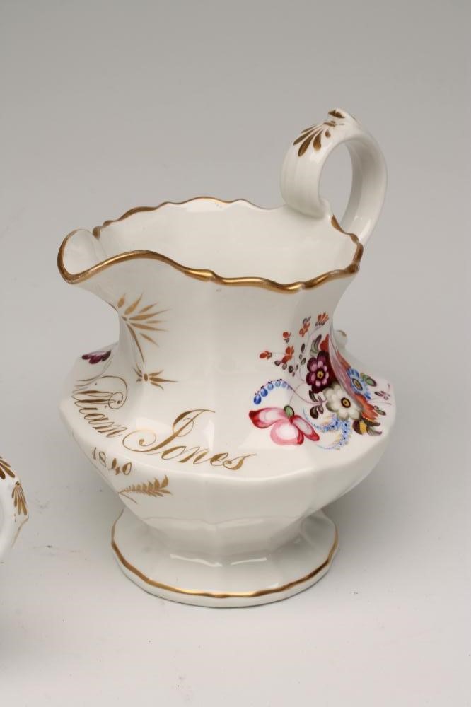 A COLLECTION OF DOCUMENTARY STAFFORDSHIRE PORCELAIN Image