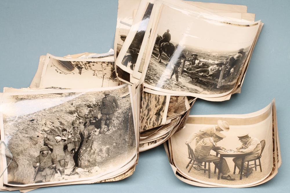 A COLLECTION OF EIGHTY FIRST WORLD WAR PRESS PHOTOGRAPHS Image