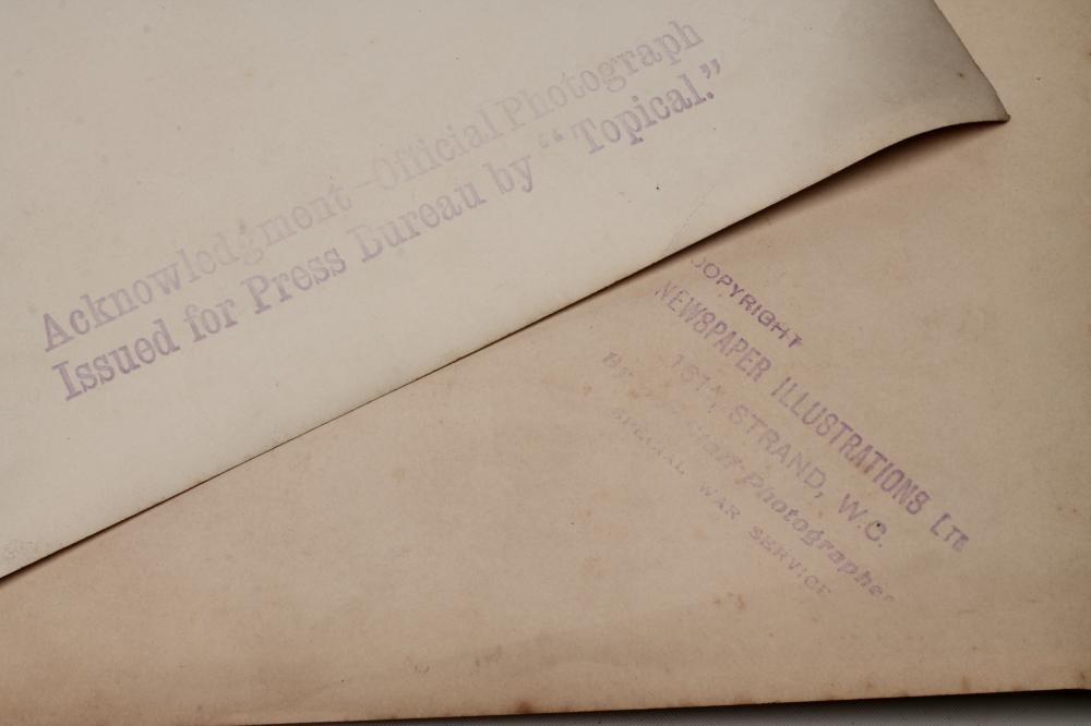 A COLLECTION OF EIGHTY FIRST WORLD WAR PRESS PHOTOGRAPHS Image