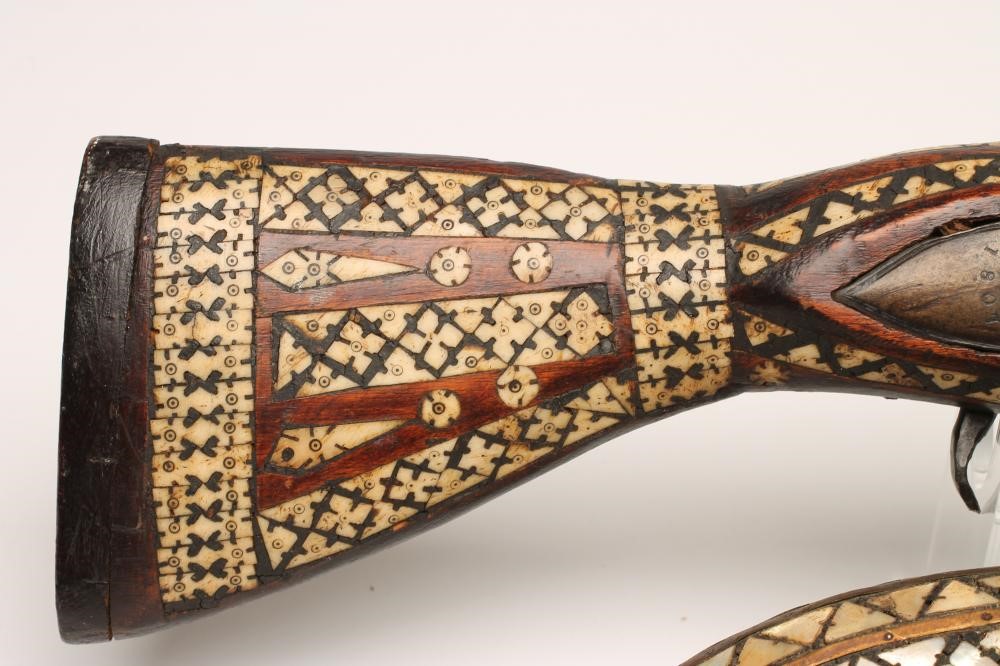 AN AFGHAN FLINTLOCK LONG PISTOL Image
