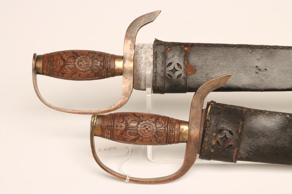 A PAIR OF CHINESE BUTTERFLY SWORDS Image