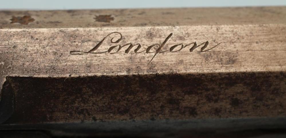 A PERCUSSION PISTOL by Jones Image