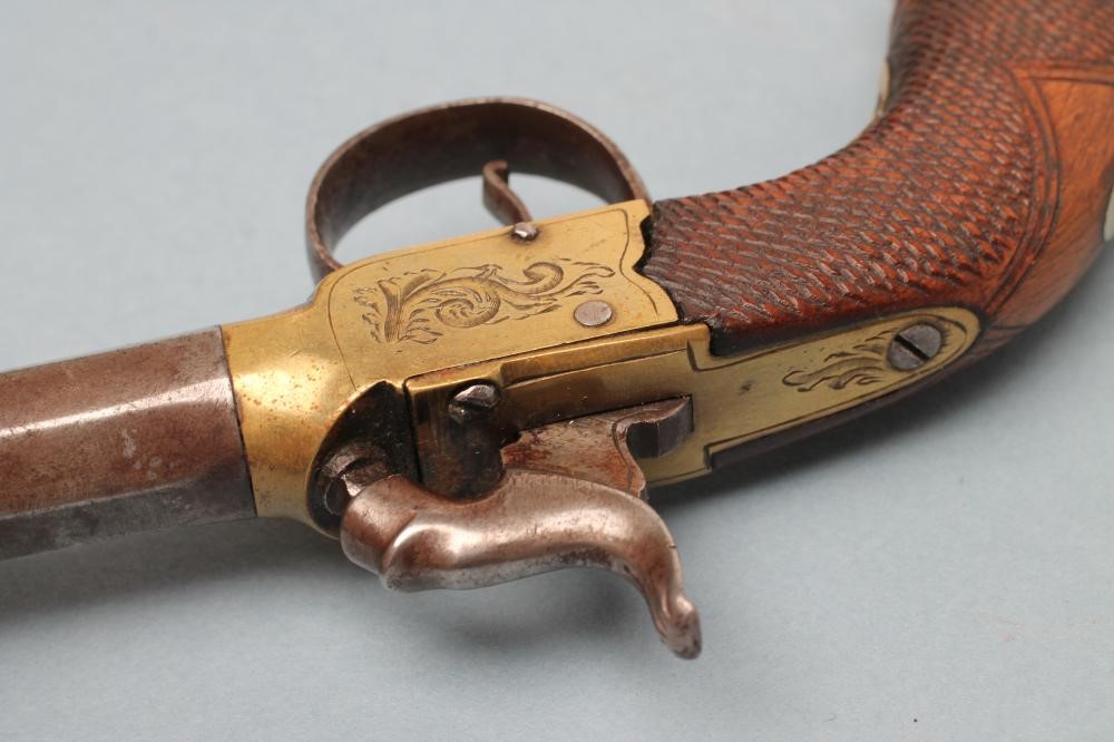 A PERCUSSION POCKET PISTOL Image