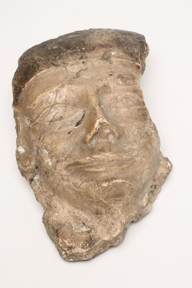AN EGYPTIAN MARBLE HEAD Image