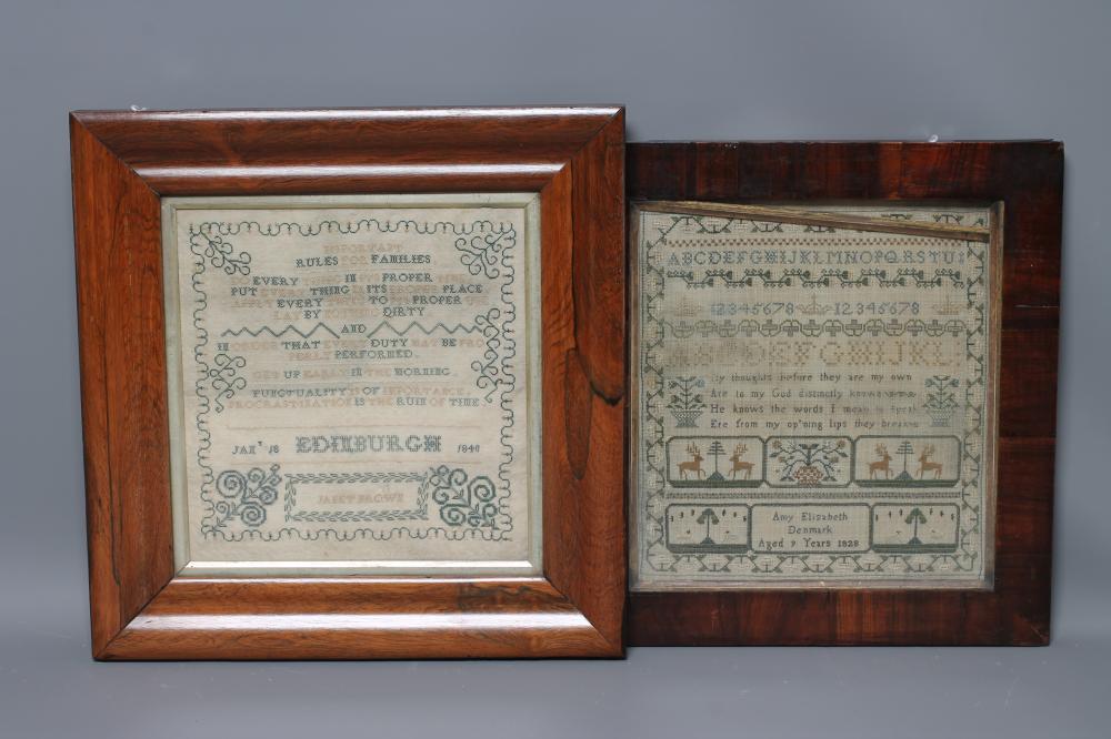 A GEORGE IV SAMPLER Image