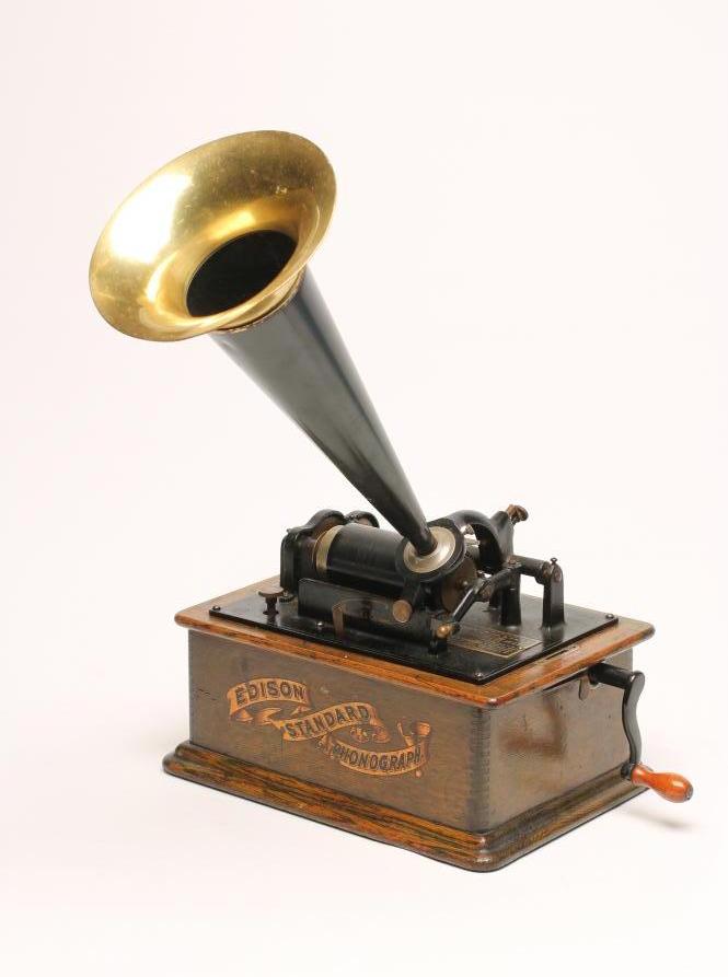 AN EDISON STANDARD PHONOGRAPH Image