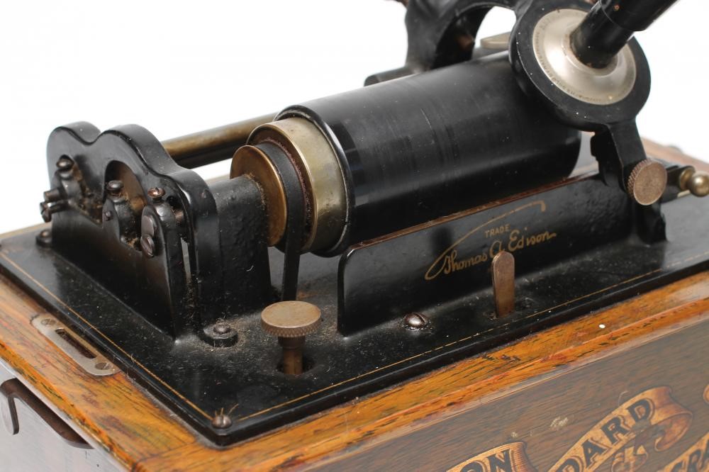 AN EDISON STANDARD PHONOGRAPH Image