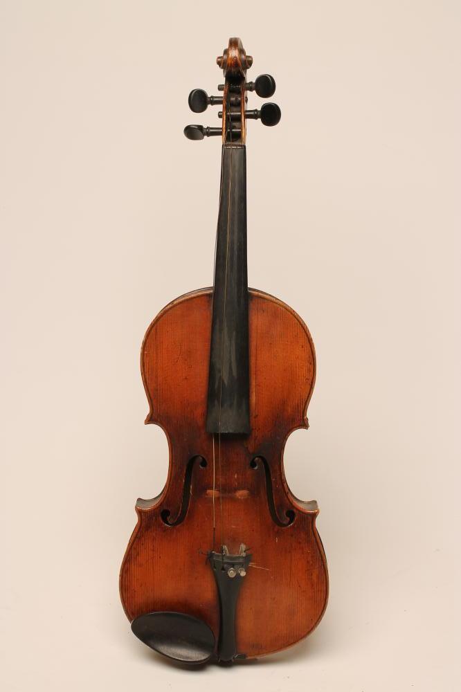A VIOLIN with one piece back Image