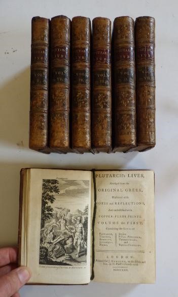 PLUTARCH'S LIVES… Embellished with Copper-plate Prints Image