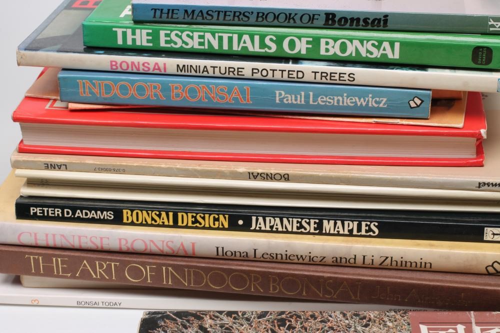 A COLLECTION OF BOOKS relating to Bonsai Image