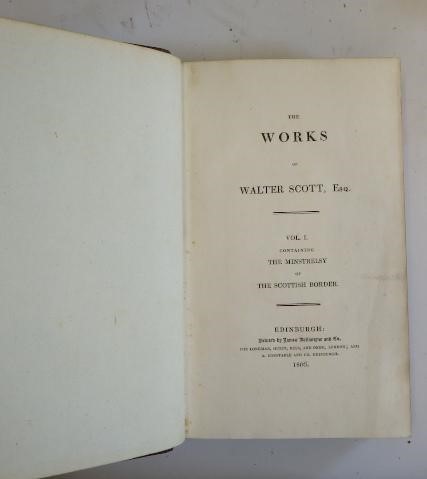 THE WORKS OF WALTER SCOTT Image
