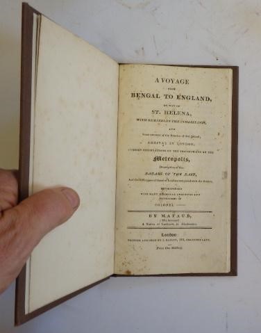 A VOYAGE FROM BENGAL TO ENGLAND…. BY MATAUB Image