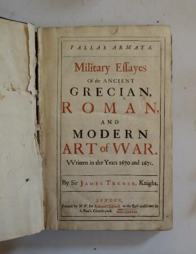 PALLAS ARMATA. Military Essayes of the Ancient Grecian Roman and Modern Art of War Image