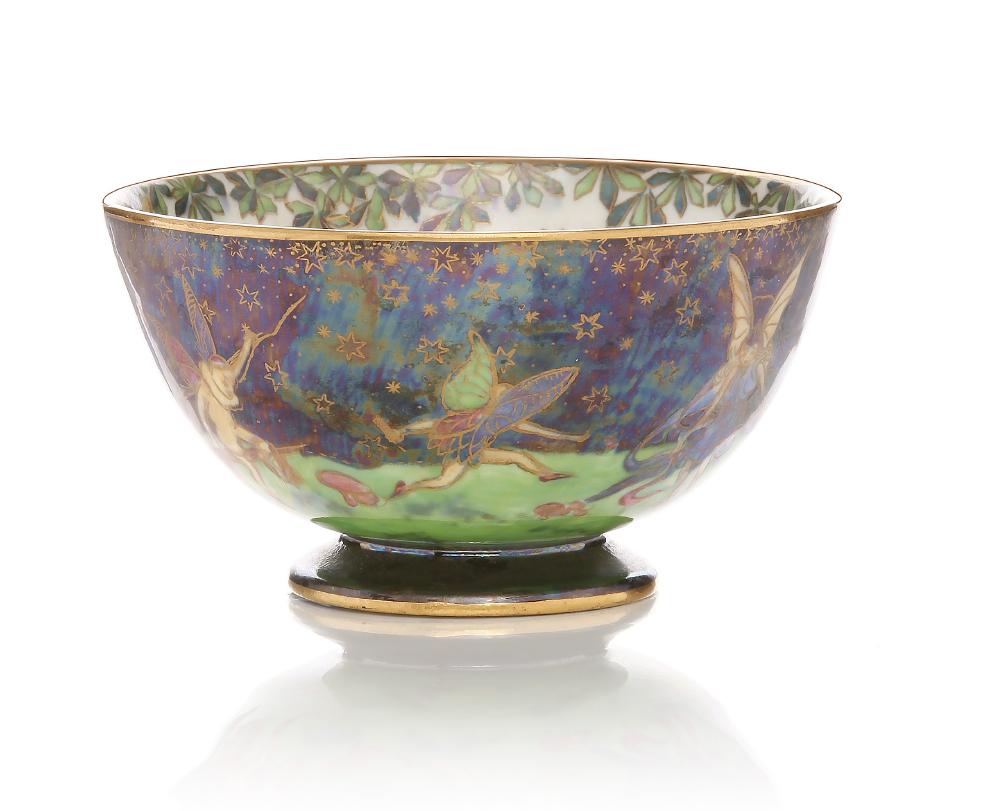 A WEDGWOOD FAIRYLAND LUSTRE MARSTON BOWL Image