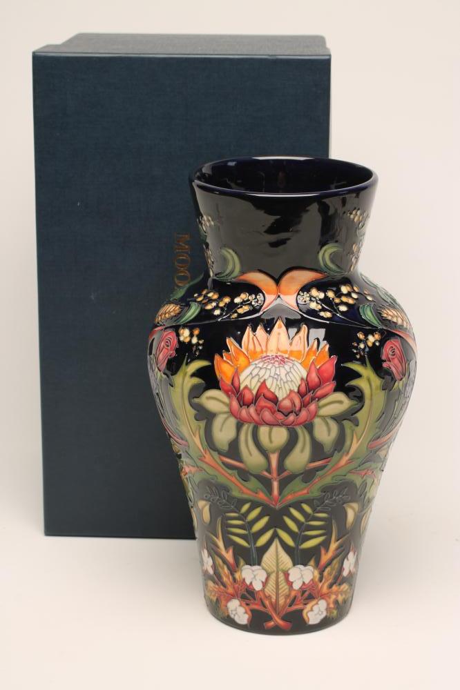 A MOORCROFT POTTERY VASE Image