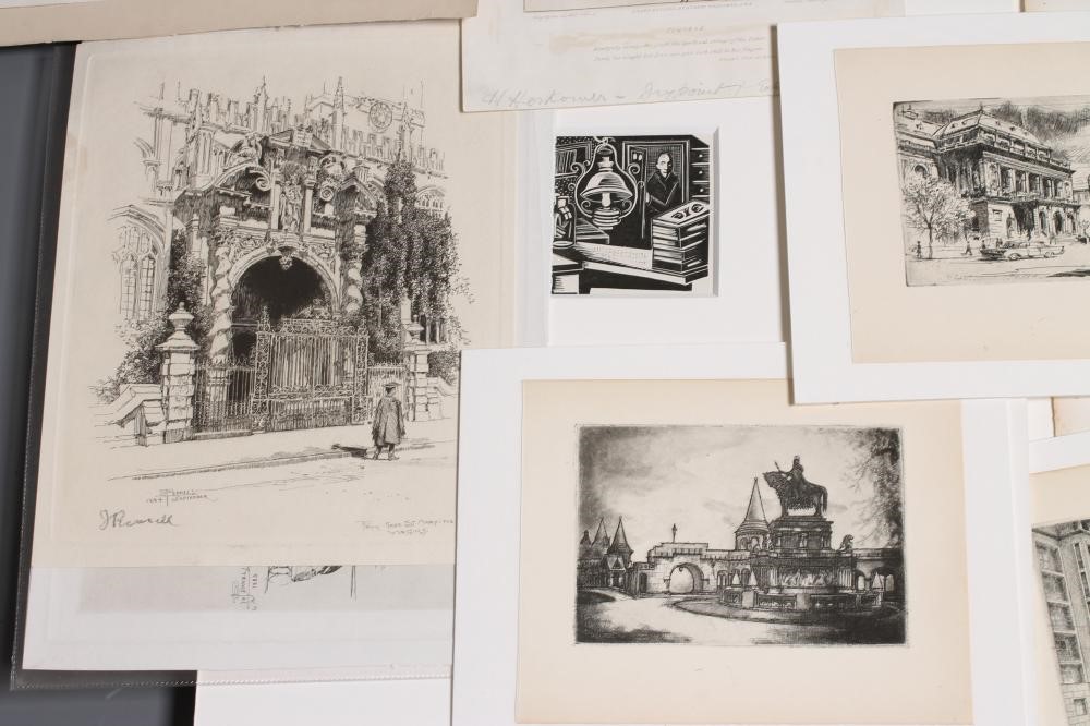A PORTFOLIO OF ETCHINGS by Paul Nash Image
